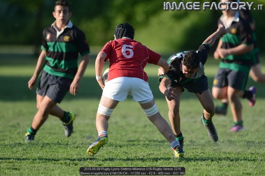 2015-05-09 Rugby Lyons Settimo Milanese U16-Rugby Varese 2215